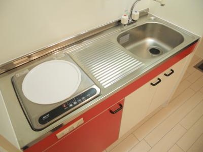 FIRST COURT五条新町（ファーストコート五条新町）のキッチン|ＩＨキッチン