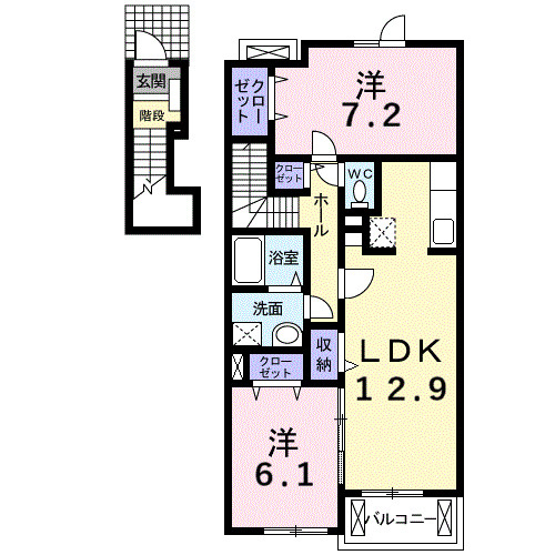 ジャポーネ・フジの間取り