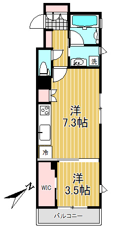 【間取り】 | コンフォリア不動前