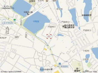 【地図】 | ウエスト・ビレッジⅡ番館