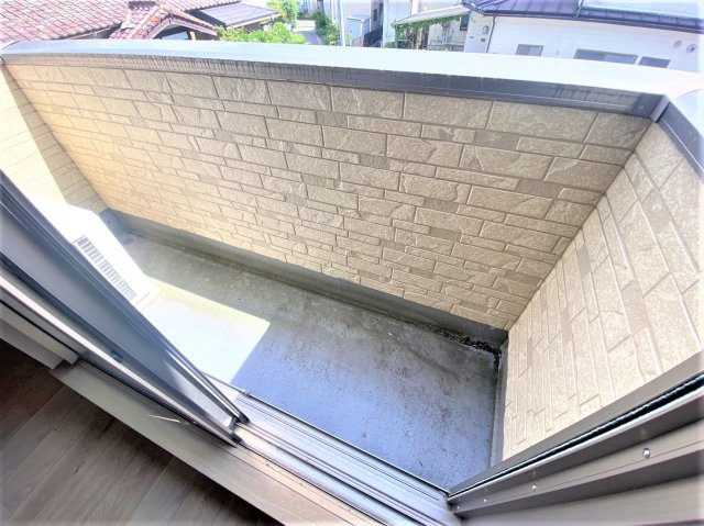 フリーデンⅢのバルコニー