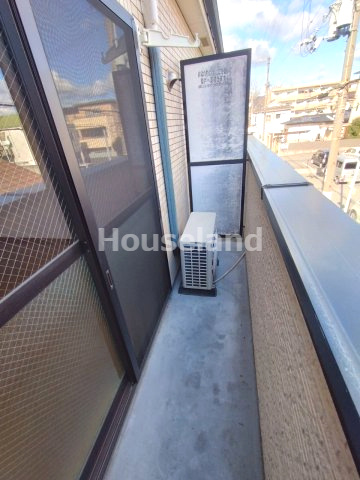 フジパレス野佐北新のバルコニー