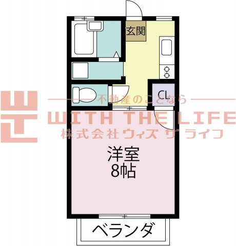 セピアハイツの間取り