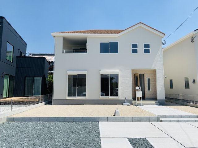 広川町久泉新築住宅の外観