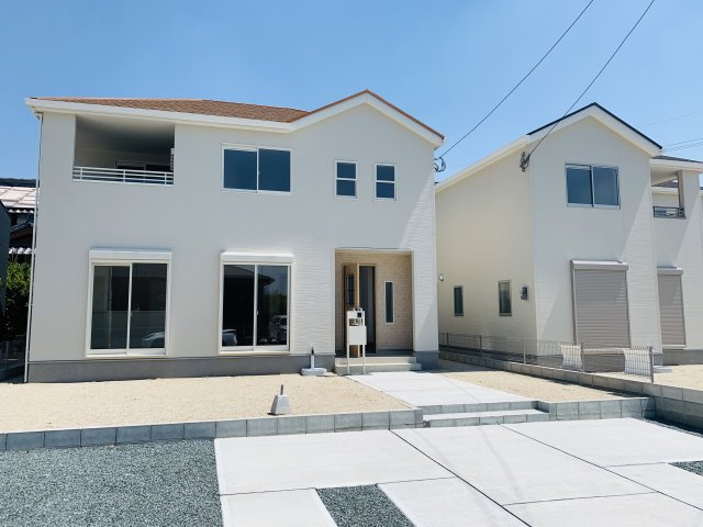 広川町久泉新築住宅の外観