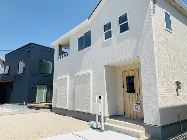 広川町久泉新築住宅の外観