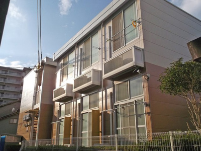 【外観】 | レオパレスソレイユ野里Ⅱ