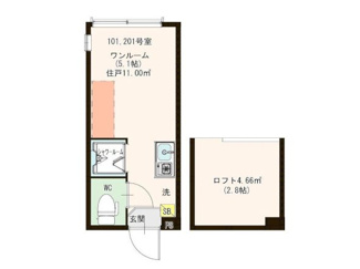 【間取り】 | ハーモニーテラス双葉町