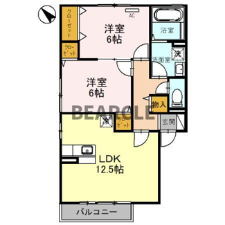 【間取り】 | リビングタウン湖都が丘C棟