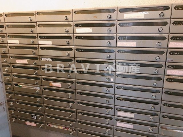 メロディーハイム夕陽丘　BRAVI不動産のその他共用部分|【メロディーハイム夕陽丘】メールボックス