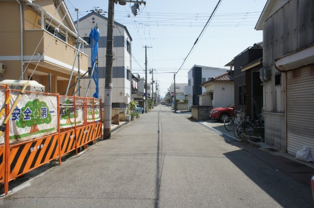 樽屋町事務所付倉庫の周辺