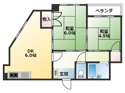 広島市西区天満町の賃貸マンション