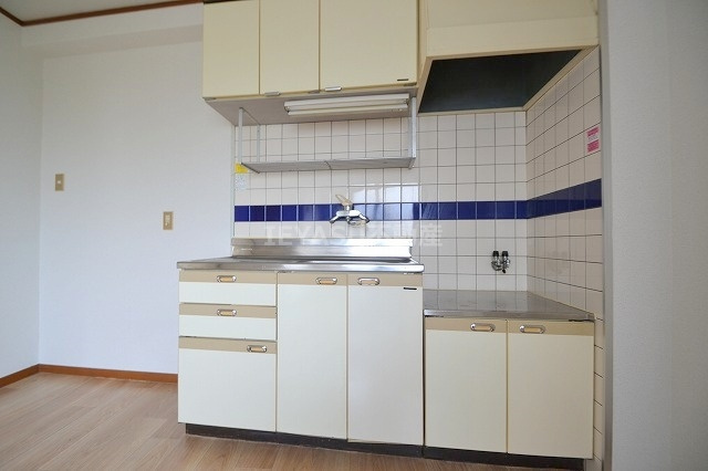 広島市西区天満町の賃貸マンションのキッチン