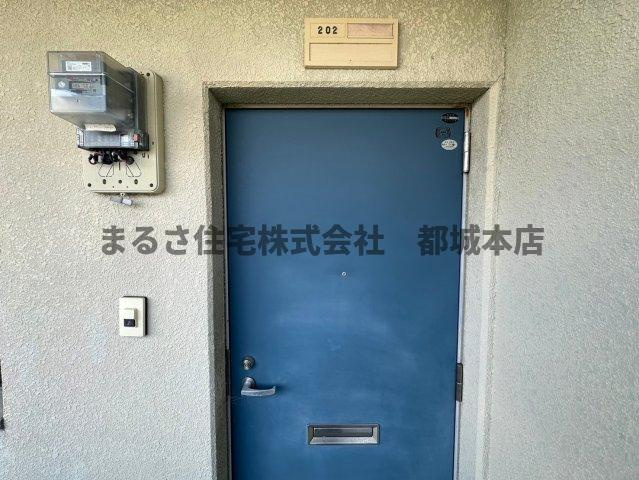 ピアコート旭の玄関