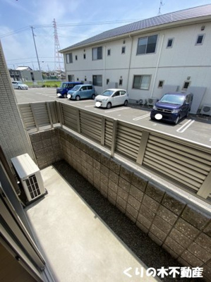 【バルコニー】 | シャーメゾン小泉 B棟 | 陽当たり良好なバルコニーです