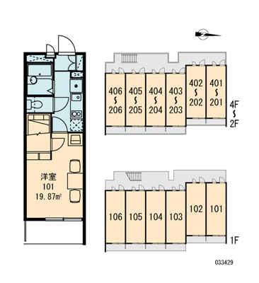 【区画図】 | レオパレスメゾンド玉川