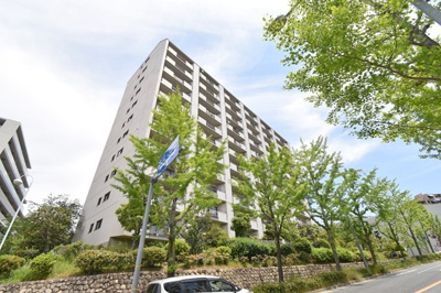 【外観】 | 【駐車場使用権付！月額2900円・フルリフォーム】桃山台グランドマンションD参棟 | こちらの物件は、いつでも内覧が可能です。お客さまのご都合良い日程を、お気軽にお問合せくださいませ。