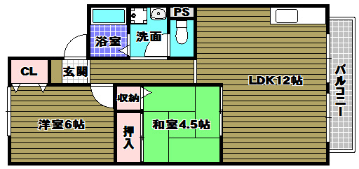 リブセジュールの間取り