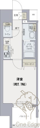 プランドール新大阪SOUTHレジデンスの間取り