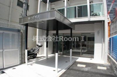 【エントランス】 | W-STYLE北浜 | ゆとりのあるエントランスです