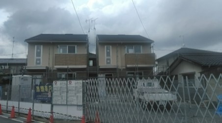倉敷市平田の一戸建ての外観