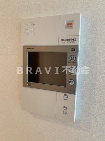 プランドール北浜　BRAVI不動産のセキュリティ|【プランドール北浜】モニター付きインターホン