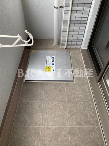 プランドール北浜　BRAVI不動産のバルコニー|【プランドール北浜】広々としたバルコニーです