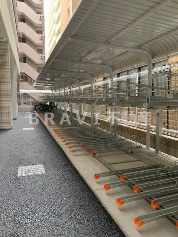 プランドール北浜　BRAVI不動産のその他共用部分|【プランドール北浜】駐輪場