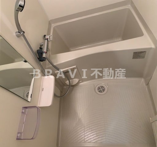 プランドール北浜　BRAVI不動産の浴室|【プランドール北浜】日々の疲れを癒すお風呂付です