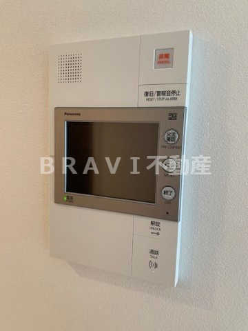 プランドール北浜　BRAVI不動産のセキュリティ|【プランドール北浜】モニター付きインターホン