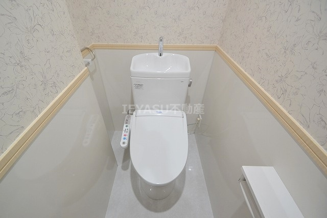 広島市西区天満町の賃貸マンションのトイレ