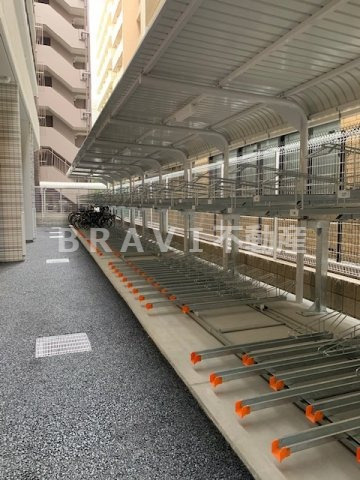 プランドール北浜　BRAVI不動産のその他共用部分|【プランドール北浜】駐輪場