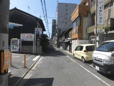 アート四条堀川の周辺|前面道路