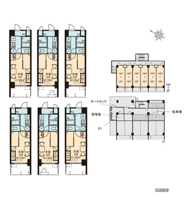 【区画図】 | レオパレスＧｒｅｅｎ　Ｈｉｌｌ