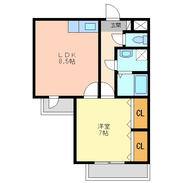 プラムユーの間取り