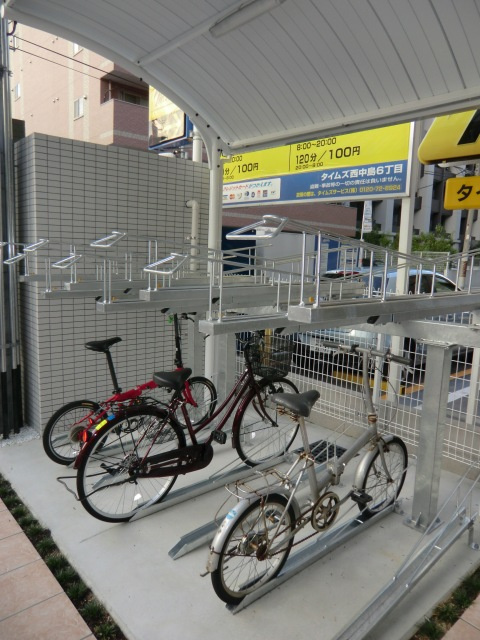 ル　ヴェール新大阪のその他共用部分|駐輪場は屋根付きに限る
