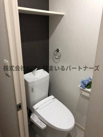 プレイス久留米中央のトイレ|ゆったりとした空間のトイレです