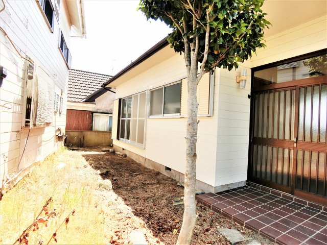 山武市井之内2966邸の庭