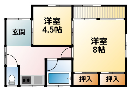 山武市井之内2966邸の間取り