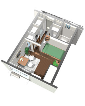 【内装】 | レオパレスシャンプルテン | イメージ