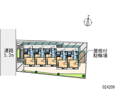 【区画図】 | レオパレスシャンプルテン