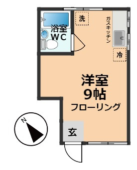 【間取り】 | ハイツ藤栄