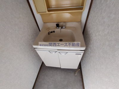 【洗面所】 | 三箇５丁目貸家