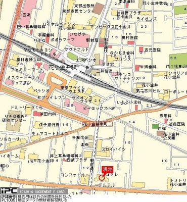 【地図】 | ワコーレ花小金井