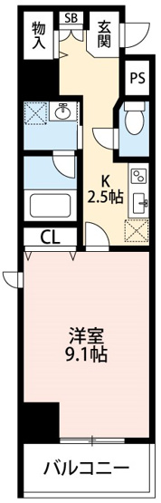 【間取り】 | カーサビアンカ東岡崎
