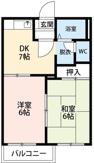 【間取り】 | タウニィ山本B