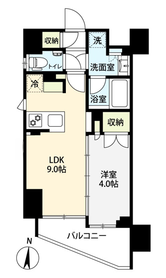 【間取り】 | フレンシア椎名町