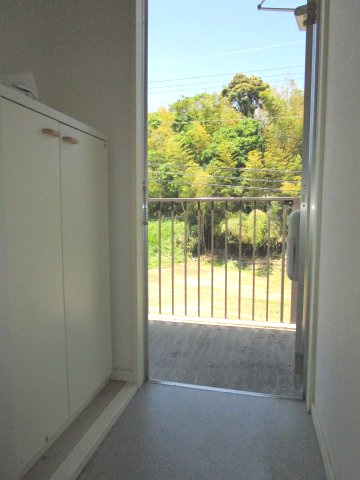 グリーンビューの玄関