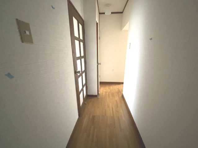 ハイツ大坪　B棟の玄関