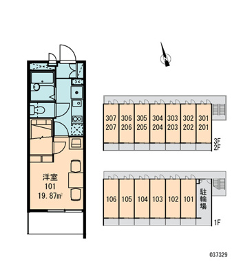 【区画図】 | レオパレス吹田 